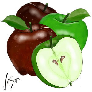 Picture of apples