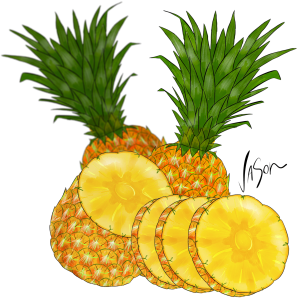 Picture of pinapples