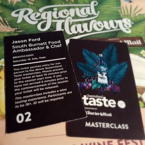 Picture of tickets to Jason Ford's Masterclass