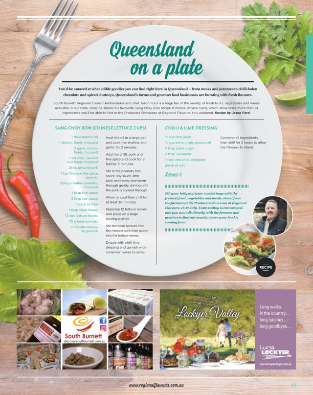 Recipe from the Courier Mail